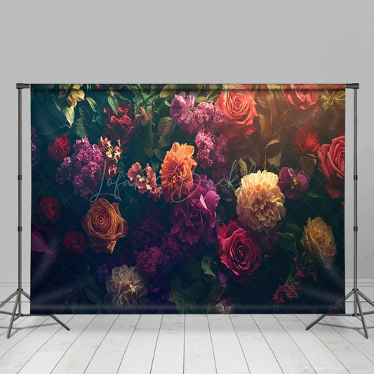 Lofaris Sweet Sunshine Floral Spring Photography Backdrop