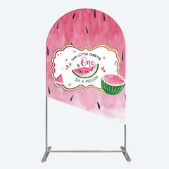 Lofaris Sweetie One In A Melon Birthday Arch Backdrop