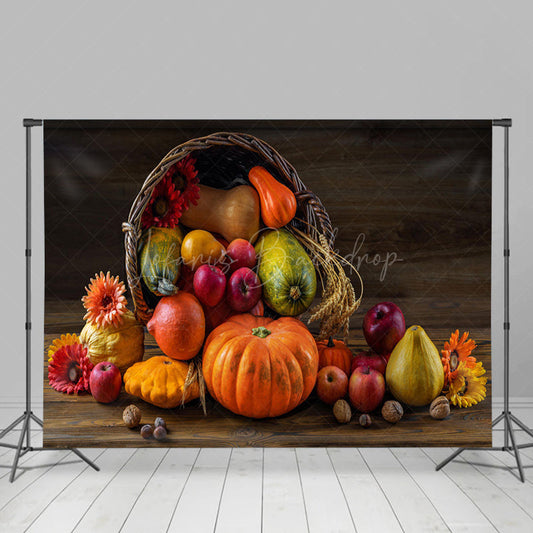 Lofaris The Harvest Of Autumn Wood Vibe Combo Set Backdrop