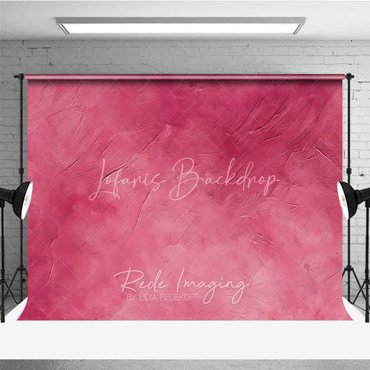 Lofaris Vibrant Fuchsia Pink Textured Photography Backdrop Abstract Artistic Wall Decor for Professional Studio Shoots