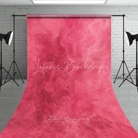 Lofaris Vibrant Pink and Magenta Textured Abstract Stucco Sweep Backdrop Modern Artistic Photography Background