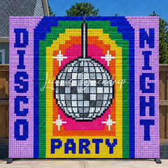 Lofaris Vodka Bottle Shimmer Wall Colorful Disco Sequins for Dance Party