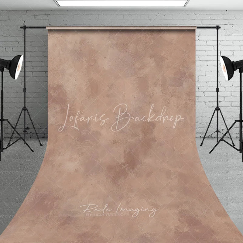 Lofaris Warm Muted Earthy Tones Abstract Textured Sweep Backdrop Rustic Painterly Photography Background for Portraits
