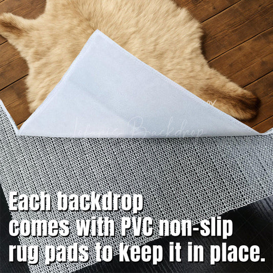 Lofaris White Brown Carpet Fabric Floor Backdrop For Photo