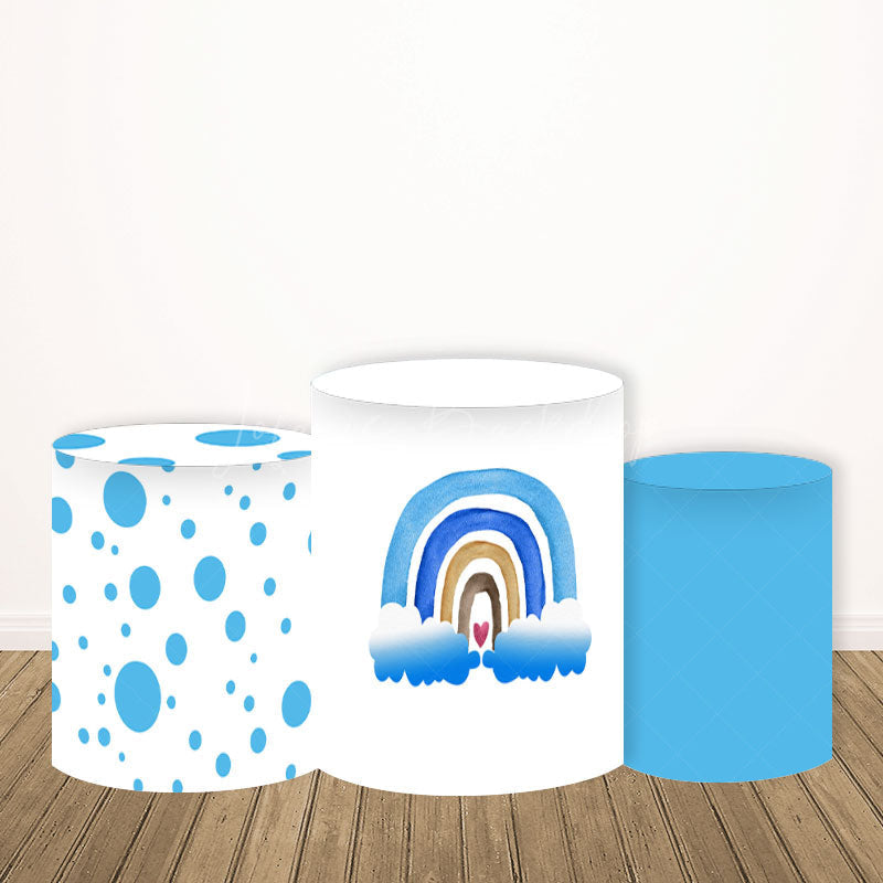 Lofaris You Are My Sunshine First Birthday Round Backdrop Kit Cute Watercolor Sun Baby Shower Photo Booth Decor