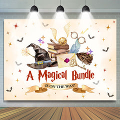 Lofaris Magical Bundle Theme Cartoon Baby Shower Backdrop