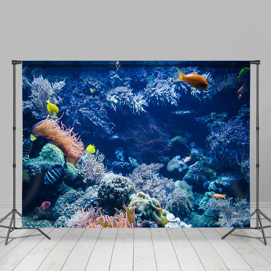 Lofaris Marine Coral Reefs Underwater Summer Background