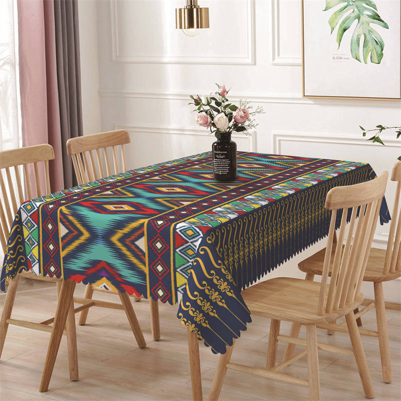 Lofaris Minority Rhombus Prints Regular Rectangle Tablecloth