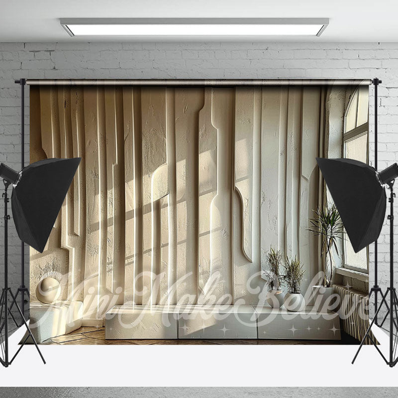 Backdrop With Mini Module Modern Living Room Retro Wall Backdrop For Mini Session - Lofaris