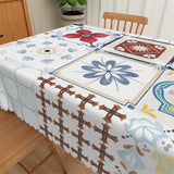 Load image into Gallery viewer, Lofaris Moroccan Floral Pattern Artistic Tablecloth For Dining