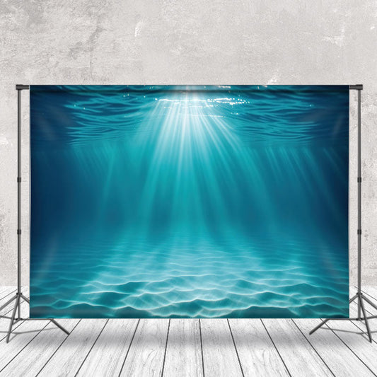 Lofaris Mysterious Seawater Wave Sunlight Summer Backdrop