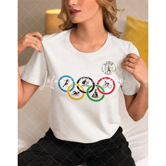 Lofaris Olympic Paris 2024 Athlete Tower Short Sleeve Tee
