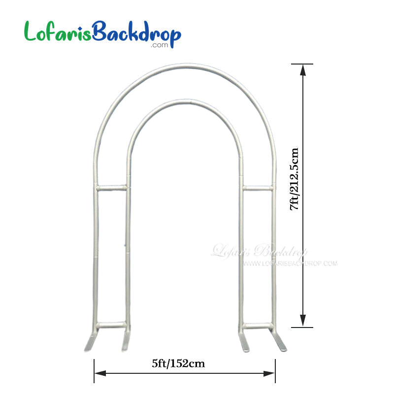 Open Arch Frame Backdrop Stand for Decoration Lofaris