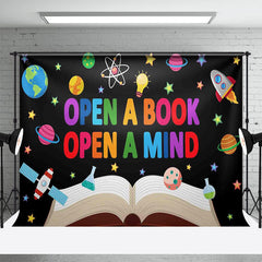 Lofaris Open Book Mind Space World Day Backdrop