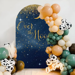 Lofaris Over The Moon Baby Shower Double Sided Arch Backdrop