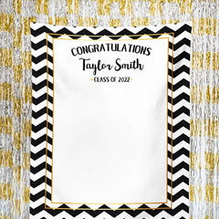 Lofaris Personalized College Graduation Backdrop Banner