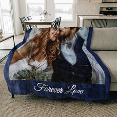 Lofaris Personalized Couples Gifts Blankets With Photos