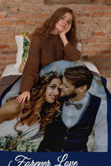 Lofaris Personalized Couples Gifts Blankets With Photos
