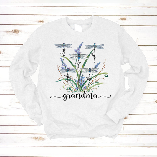 Lofaris Personalized Dragonfly Mother?¡¥s Day Gift Sweatshirt