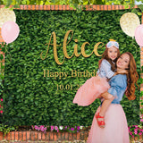 Load image into Gallery viewer, Lofaris Green Leaves Baby Shower Custom Backdrops for Photoshoot