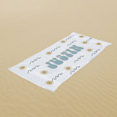 Lofaris Personalized Name Sunshine Beach Towel for Boy