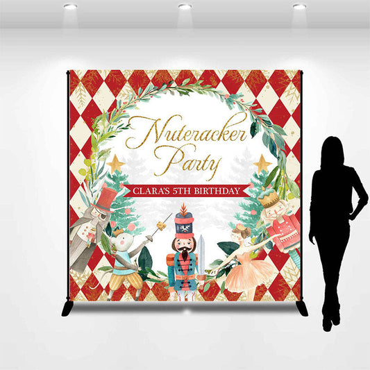 Lofaris Personalized Nutcracker Party Birthday Backdrop