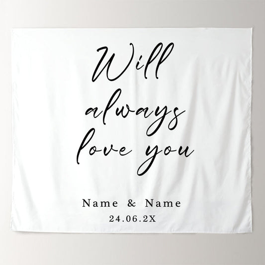 Lofaris Personalized Outdoor Glassland And Floral Wedding Backdrop