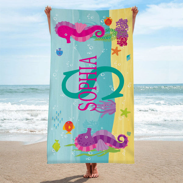 Independence Day Beach Towel Polyester Beach Towel Kitchen Towels