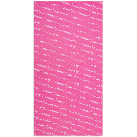 Lofaris Personalized Solid Summer Beach Towel With Name