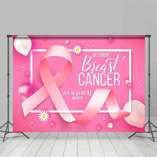 Lofaris Pink Breast Cancer Awareness Month October Backdrop