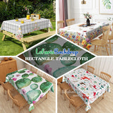 Load image into Gallery viewer, Lofaris Pink Floral Rings Boho Washable Tablecloth For Dining