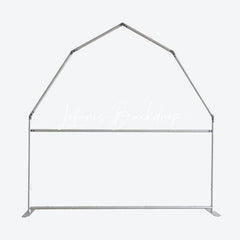 Lofaris Pink House Barn Farm Party Arch Backdrop