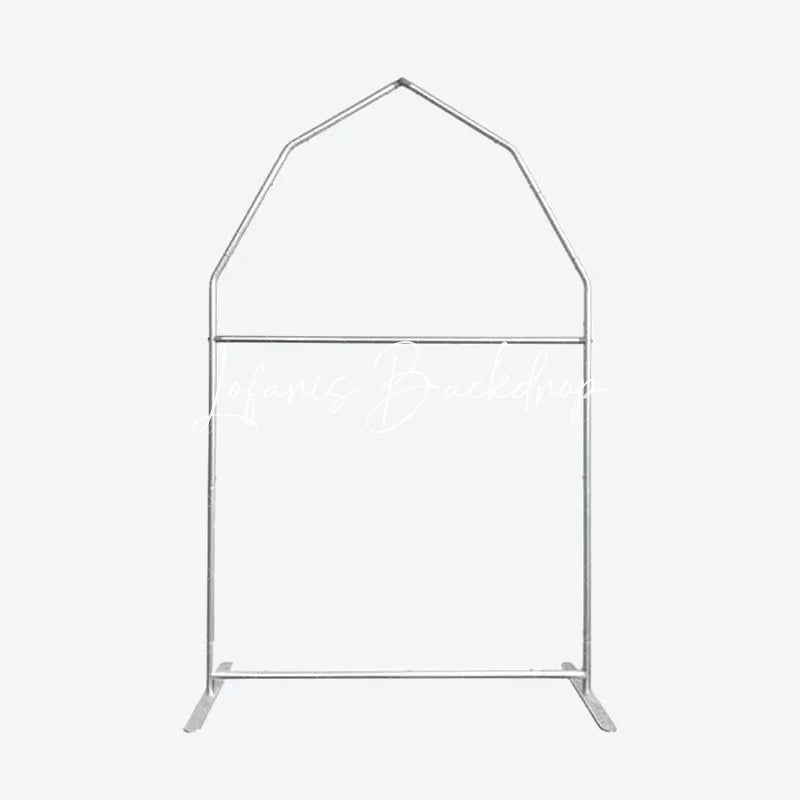 Lofaris Pink House Barn Farm Party Arch Backdrop