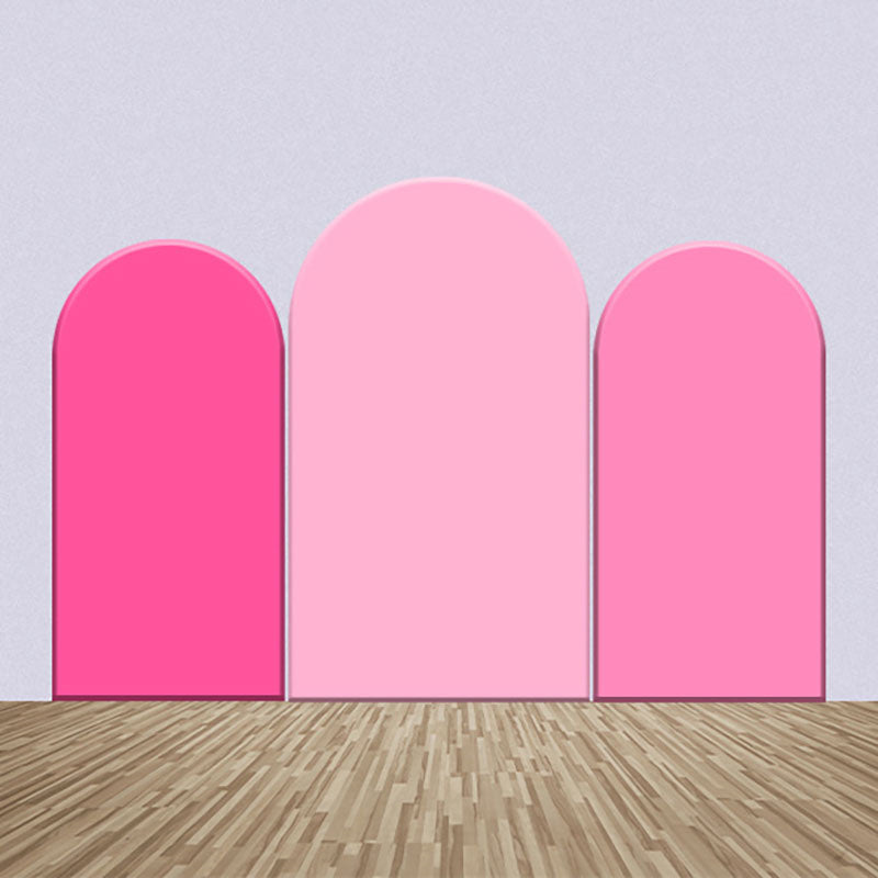 Lofaris Pink Theme Decor Solid Color Party Arch Backdrop Kit
