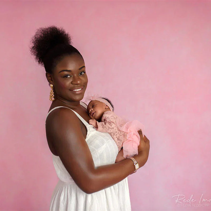 Lofaris Pink White Abstract Textured Photography Backdrop