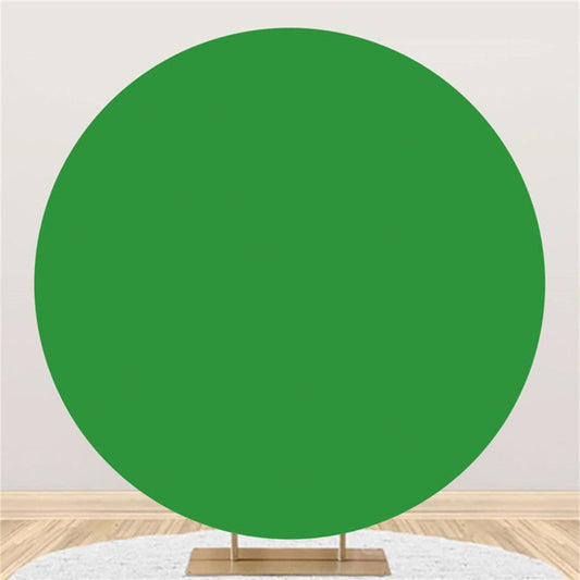 (Ship In 24HR) Green Screen Round Party Backdrop for Photography