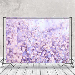 Lofaris Purple Floral Wonderland Spring Photography Backdrop