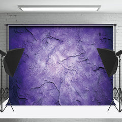 Lofaris Purple White Rock Texture Photography Cloth Backdrop