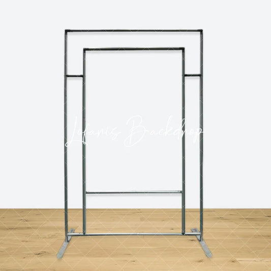Lofaris Rectangle Doll Box Backdrop Stand Party Prop