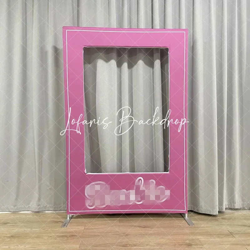 Lofaris Rectangle Doll Box Backdrop Stand Party Prop