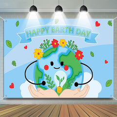 Lofaris Recycle Eco Happy Earth Day Backdrop for Event