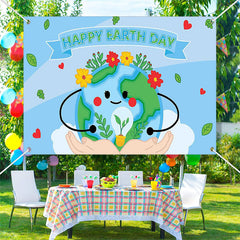 Lofaris Recycle Eco Happy Earth Day Backdrop for Event