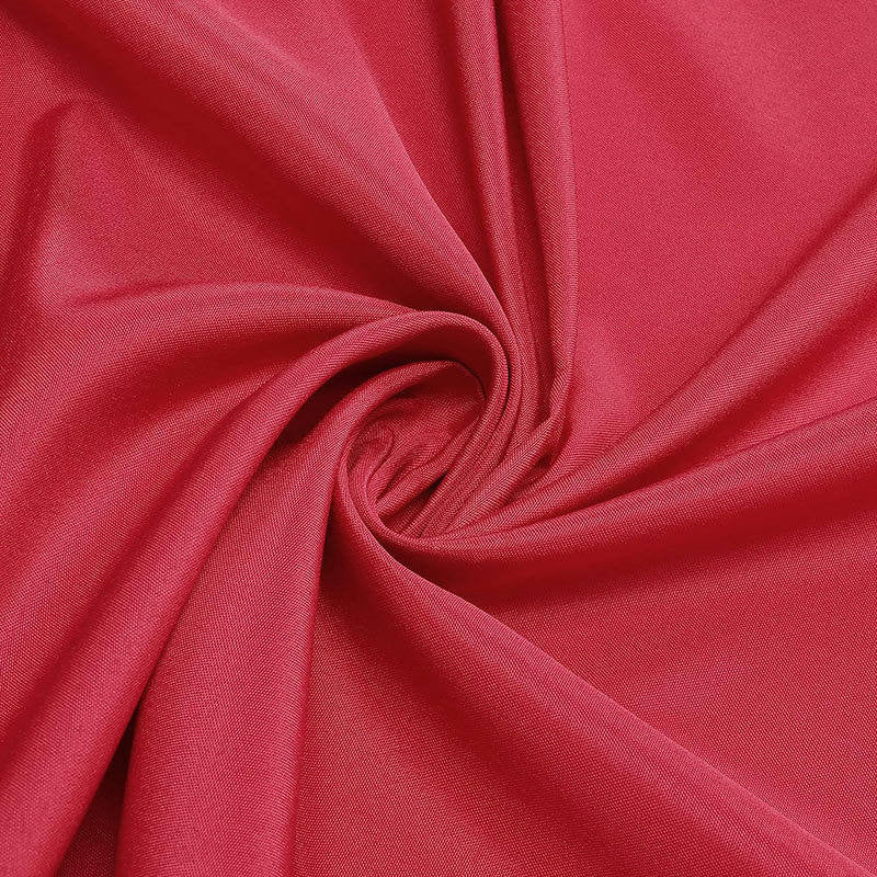 Lofaris Red 290 GSM Waterproof Polyester Round Tablecloth