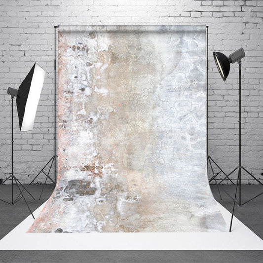 Lofaris Retro Gray White Abstract Texture Photo Backdrop