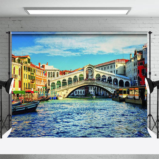 Lofaris Rialto Bridge Ancient Architecture Olympic Backdrop