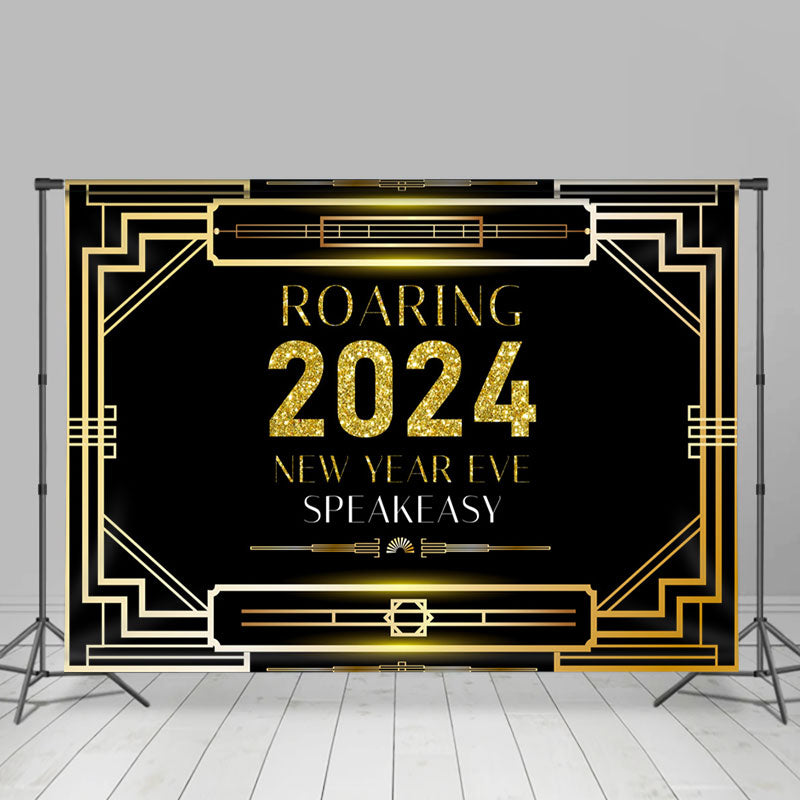 Lofaris Roaring 2023 New Year Eve Speakeasy Holiday Backdrop