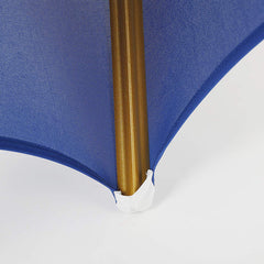 Lofaris Royal Blue Open Back Stretch Spandex Chair Cover