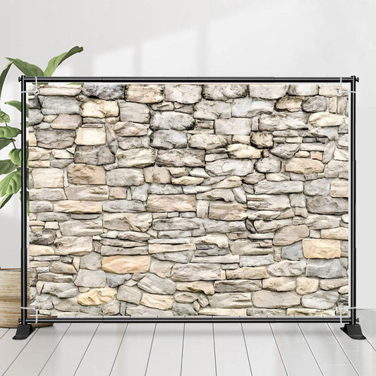 Lofaris Seamless Texture Medieval Stone Wall Brick Backdrop