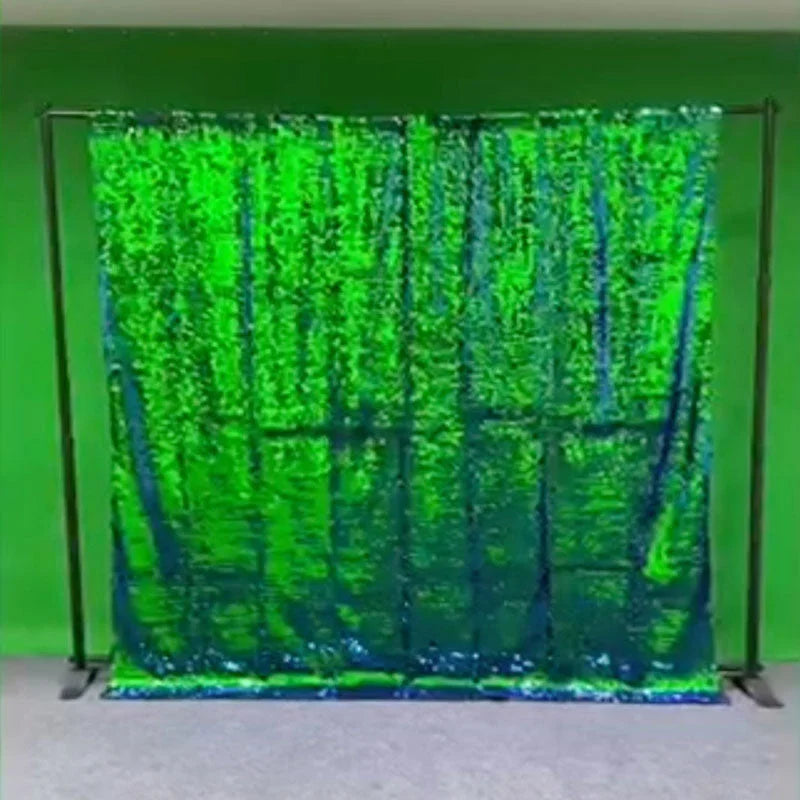 Lofaris Green Sequin Backdrop Wall | Wedding Event Party Decorations