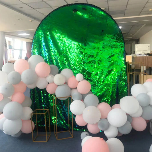 Lofaris Green Sequin Backdrop Wall | Wedding Event Party Decorations
